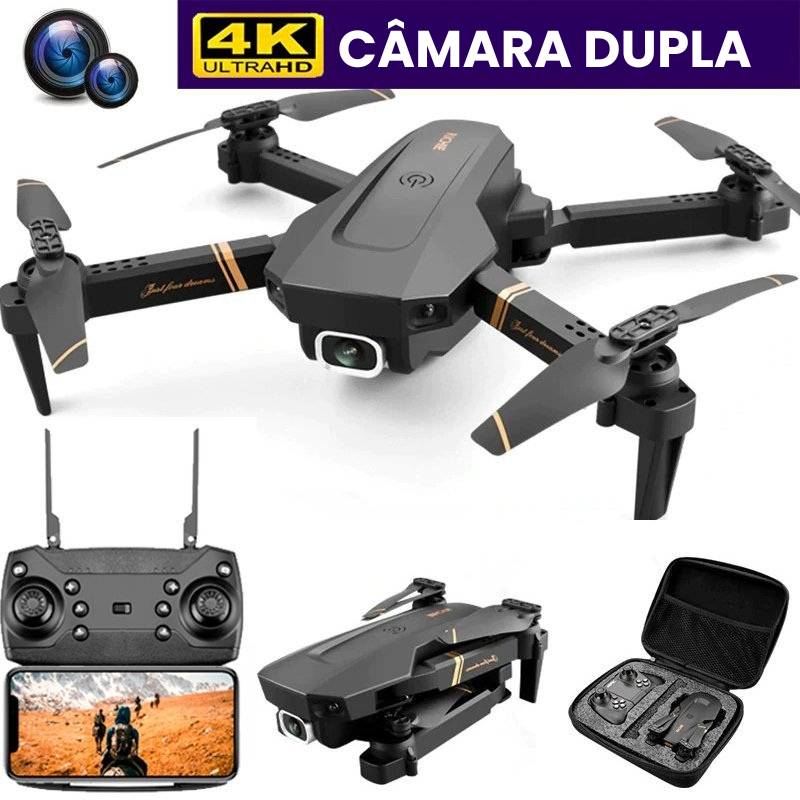 FlyDrone™ - Drone com câmara Full HD 4K (PROMOÇÃO SÓ HOJE) [NOVO]